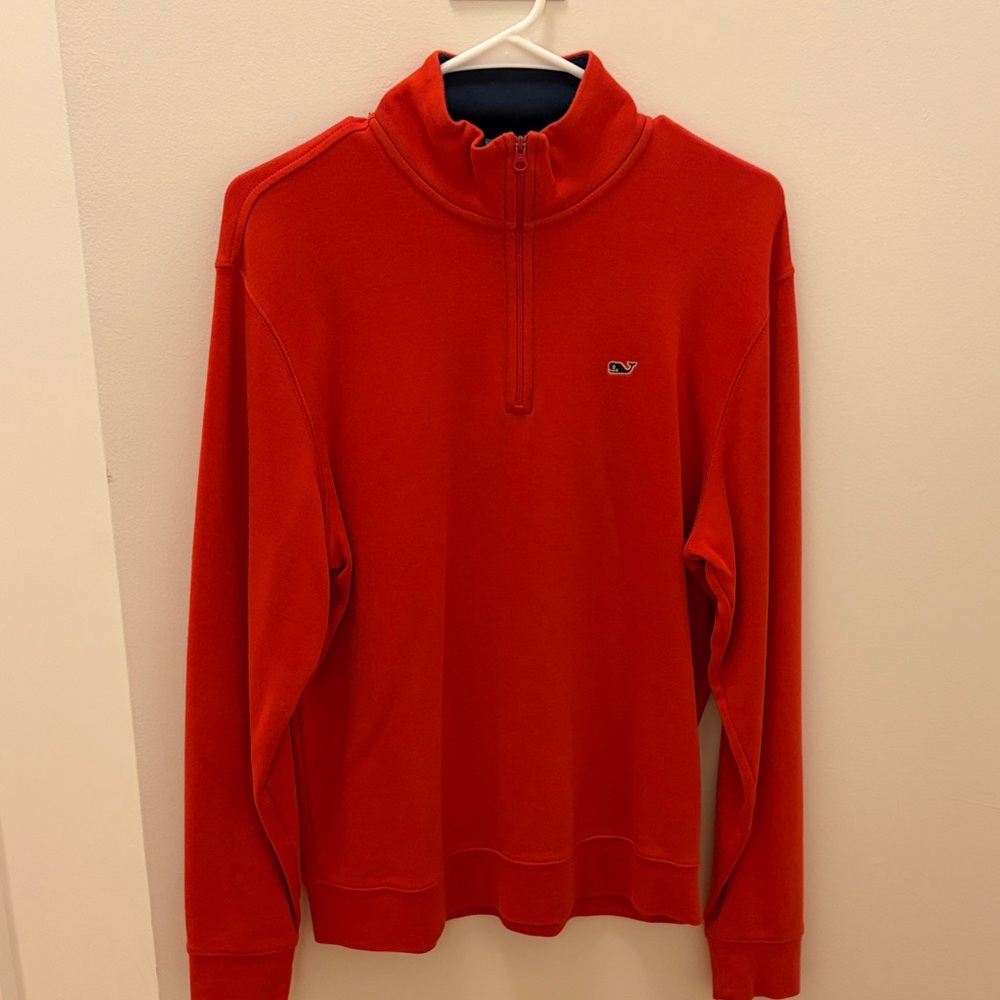 Vineyard Vines Men's Bright Red Pullover